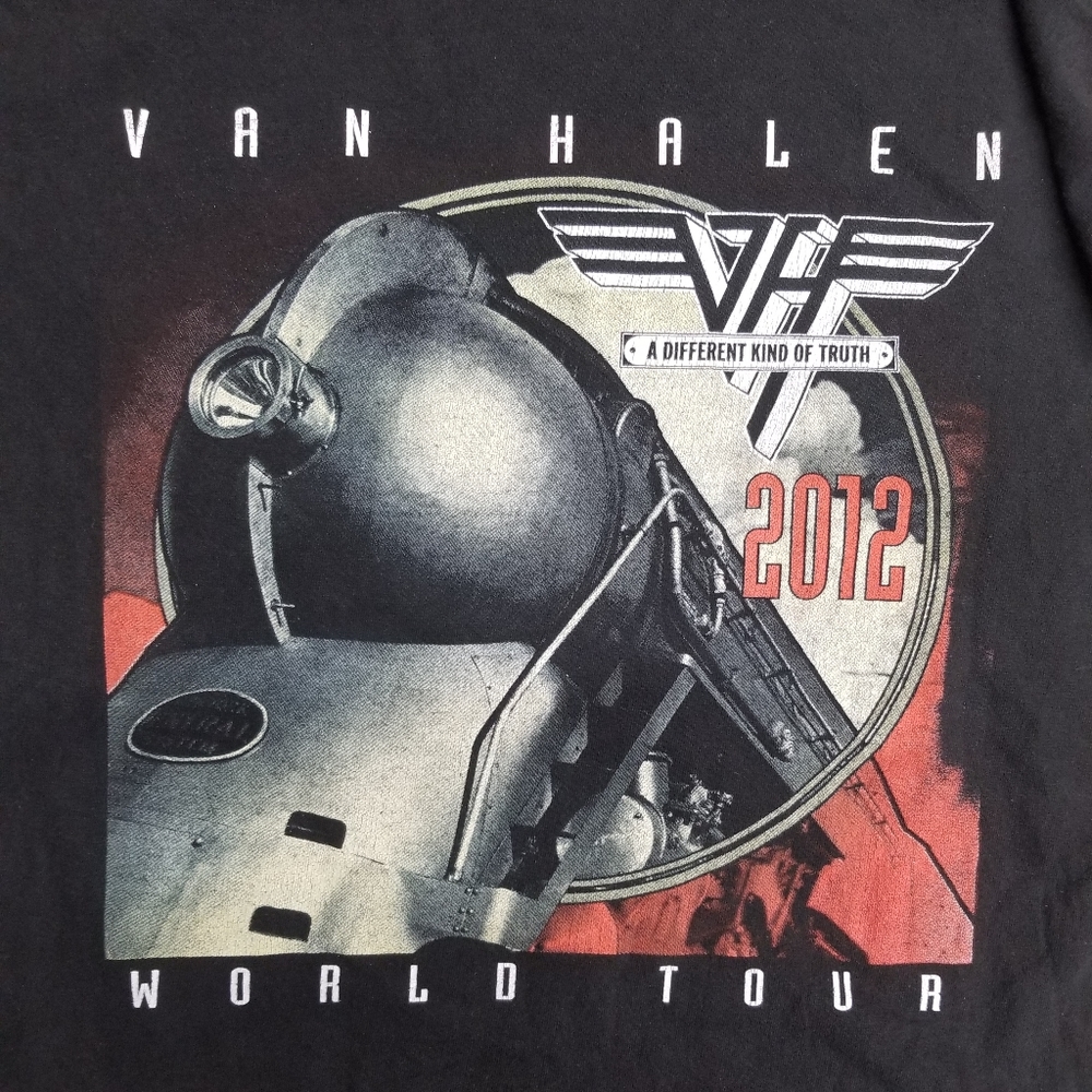 Vintage Van Halen World Tour Band T Shirt - Picture 3 of 3
